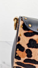 Load image into Gallery viewer, Coach Page 27 With Leopard Print Calfhair & Border Rivets - 1941 Bag Smooth Black Leather - Coach 32870
