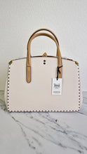 Load image into Gallery viewer, Coach 1941 Cooper Carryall in Chalk & Beechwood with Border Rivets Colorblock - Handbag Shoulder Bag Coach 29256
