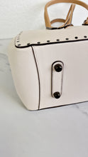 Load image into Gallery viewer, Coach 1941 Cooper Carryall in Chalk & Beechwood with Border Rivets Colorblock - Handbag Shoulder Bag Coach 29256