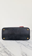 Load image into Gallery viewer, RARE Prada Double Medium Saffiano Cuir Black & Red Crocodile - Handbag Prada 1BG887