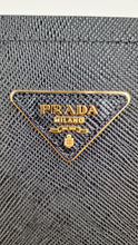 Load image into Gallery viewer, RARE Prada Double Medium Saffiano Cuir Black & Red Crocodile - Handbag Prada 1BG887