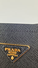 Load image into Gallery viewer, RARE Prada Double Medium Saffiano Cuir Black & Red Crocodile - Handbag Prada 1BG887