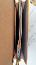 Load image into Gallery viewer, Coach Beat Shoulder Bag RARE Sample Bag With Yellow Brushstroke Pattern Smooth Leather Crossbody Handbag