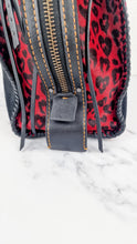 Load image into Gallery viewer, RARE Coach 1941 Rogue 31 in Embellished Patchwork in Mixed Materials Black Leather Suede Colorblock Blue & Red Handbag - Coach 58159
