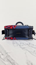 Load image into Gallery viewer, RARE Coach 1941 Rogue 31 in Embellished Patchwork in Mixed Materials Black Leather Suede Colorblock Blue & Red Handbag - Coach 58159