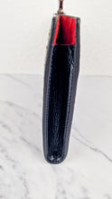 Load image into Gallery viewer, Alexander McQueen Knuckle Skull Flat Clutch in Black Leather Studded 4 Ring Clutch