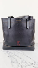 Load image into Gallery viewer, Baseman x Coach Easy Does It Gotham Tote Bag Black Glovetanned Leather - Shoulder Bag - Coach 58929