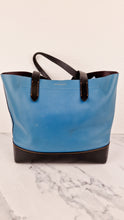 Load image into Gallery viewer, Coach 1941 Gotham Tote with Space Patches Nasa Bag With Space Rexy in Blue & Black Leather Colorblock - Coach 11487