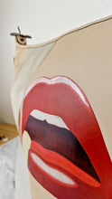 Load image into Gallery viewer, Coach x Tom Wesselmann Duffle 27 Bucket Bag in Ivory With Cigarette Lips - Coach CA306