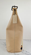 Load image into Gallery viewer, Coach x Tom Wesselmann Duffle 27 Bucket Bag in Ivory With Cigarette Lips - Coach CA306