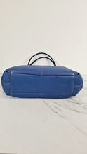 Load image into Gallery viewer, Coach Lexi Shoulder Bag in Blue Pebbled Leather - Coach F28997