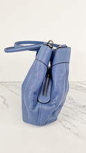 Load image into Gallery viewer, Coach Lexi Shoulder Bag in Blue Pebbled Leather - Coach F28997