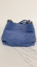 Load image into Gallery viewer, Coach Lexi Shoulder Bag in Blue Pebbled Leather - Coach F28997