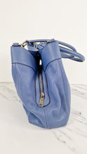 Load image into Gallery viewer, Coach Lexi Shoulder Bag in Blue Pebbled Leather - Coach F28997