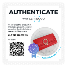 Load image into Gallery viewer, Versace DV One Wallet in Red Nappa Leather with Medusa Clasp - Clutch Purse