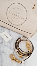 Load image into Gallery viewer, Coach Dempsey Carryall Tote Bag Handbag in Chalk Leather & Gold Tone Hardware - Coach C2004'
