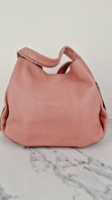 Load image into Gallery viewer, Coach 1941 Bandit Hobo 39 Bag in Peony Pink with Floral Bow - Pebble Leather - 2 in 1 handbag - Coach 86760