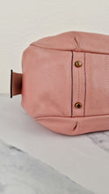 Load image into Gallery viewer, Coach 1941 Bandit Hobo 39 Bag in Peony Pink with Floral Bow - Pebble Leather - 2 in 1 handbag - Coach 86760