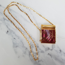 Load image into Gallery viewer, Valentino Garavani Loveblades Minaudiere Compact Mirror with Lipstick Holder