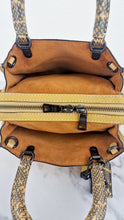 Load image into Gallery viewer, Coach 1941 Rogue 25 in Hay Yellow with Snakeskin Handles - Shoulder Bag Handbag in Pebble Leather Colorblock - Coach 59235