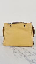 Load image into Gallery viewer, Coach 1941 Rogue 25 in Hay Yellow with Snakeskin Handles - Shoulder Bag Handbag in Pebble Leather Colorblock - Coach 59235