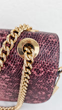 Load image into Gallery viewer, Coach Cassidy Crossbody Bag in Pink Lizard Embossed Leather - Coach F72669