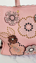 Load image into Gallery viewer, Coach 1941 Rogue 31 in Peony Pink With Snakeskin Tea Roses & Rivets - Handbag With Flowers - Coach 26890