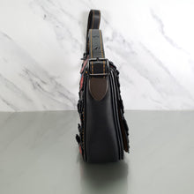 Load image into Gallery viewer, Coach 1941 Saddle 23 Tea Rose Applique red white blue 38195