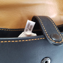 Load image into Gallery viewer, Coach 1941 Saddle 23 Tea Rose Applique red white blue 38195