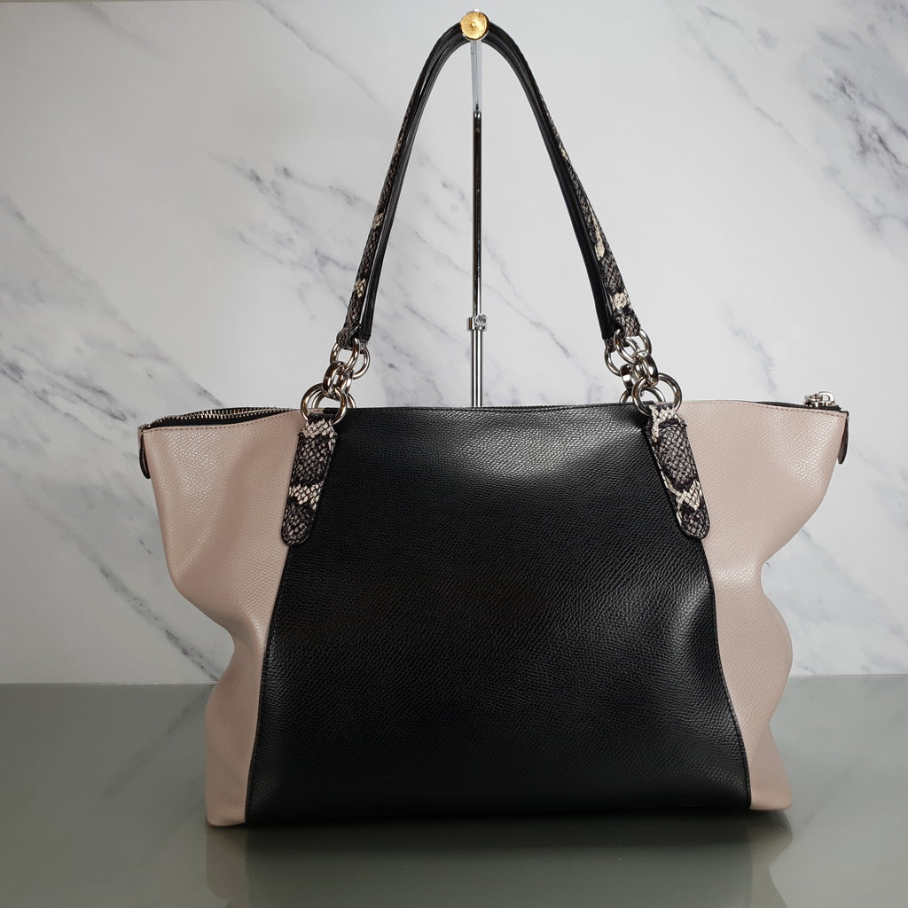 Coach ava tote on sale in crossgrain leather