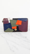 Load image into Gallery viewer, Coach 1941 Dinky Crossbody Bag With Patchwork Leather & Suede in Black, Orange, Blue & Chalk - Coach 38179