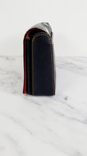 Load image into Gallery viewer, Coach 1941 Dinky Crossbody Bag With Patchwork Leather & Suede in Black, Orange, Blue & Chalk - Coach 38179