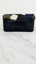 Load image into Gallery viewer, Coach 1941 Dinky Crossbody Bag With Patchwork Leather & Suede in Black, Orange, Blue & Chalk - Coach 38179