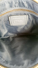 Load image into Gallery viewer, Coach Dreamer Shoulder Bag Crossbody in Black and Blue with Whipstitch and Snakeskin - Mixed Leather & Suede - Sample Bag coach 69611