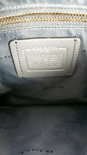 Load image into Gallery viewer, Coach Dreamer Shoulder Bag Crossbody in Black and Blue with Whipstitch and Snakeskin - Mixed Leather & Suede - Sample Bag coach 69611