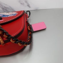 Load image into Gallery viewer, Coach 1941 REd Saddle 17 Coupe RAlly Emblem Car 58392