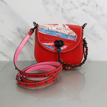 Load image into Gallery viewer, Coach 1941 REd Saddle 17 Coupe RAlly Emblem Car 58392