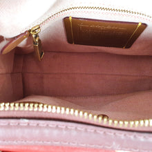 Load image into Gallery viewer, Coach Rogue 25 in Burgundy Signature Embossed Leather with Floral Bow Lining 26839