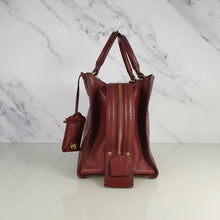 Load image into Gallery viewer, Coach Rogue 25 in Burgundy Signature Embossed Leather with Floral Bow Lining 26839