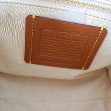 Load image into Gallery viewer, Coach 1941 Rogue 25 in Chalk - Shoulder Bag Handbag in White Pebble Leather Colorblock Oxblood Handles