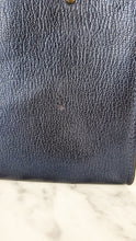 Load image into Gallery viewer, Coach 1941 Rogue 25 in Metallic Dark Blue & Black With Snakeskin Detail Colorblock - Satchel Handbag 38823