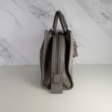 Load image into Gallery viewer, Coach 1941 Rogue 31 Grey Heather Suede Handbag Shoulder Bag Satchel 38220