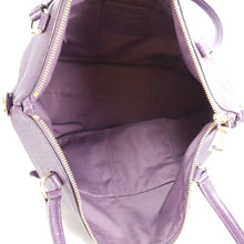 Load image into Gallery viewer, F54687 Coach Tyler zip top tote purple handbag