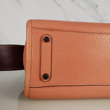 Load image into Gallery viewer, Coach 1941 Rogue 25 in Melon with Snakeskin Handles - Shoulder Bag Handbag in Pebble Leather Pink Salmon Peach 59235
