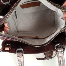 Load image into Gallery viewer, Coach 1941 Rogue 25 in Melon with Snakeskin Handles - Shoulder Bag Handbag in Pebble Leather Pink Salmon Peach 59235