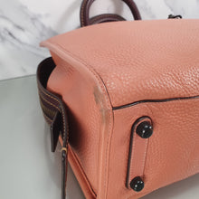 Load image into Gallery viewer, 38124 Coach Rogue 31 Melon Colorblock Oxblood Handbag