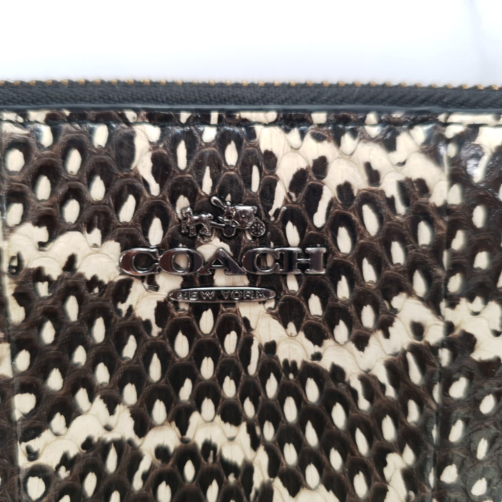 Coach discount python wallet