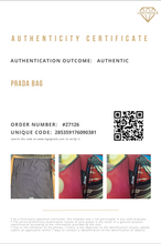 Load image into Gallery viewer, Prada Sound Bag with Floral Print - Black Saffiano Leather with Blue & Red Flowers - Handbag Shoulder Bag Prada BN924K