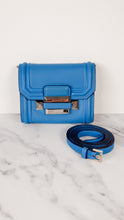 Load image into Gallery viewer, Versace Medusa Blue Crossbody Flap bag in Smooth Leather - Light Blue Clutch