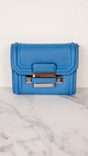 Load image into Gallery viewer, Versace Medusa Blue Crossbody Flap bag in Smooth Leather - Light Blue Clutch